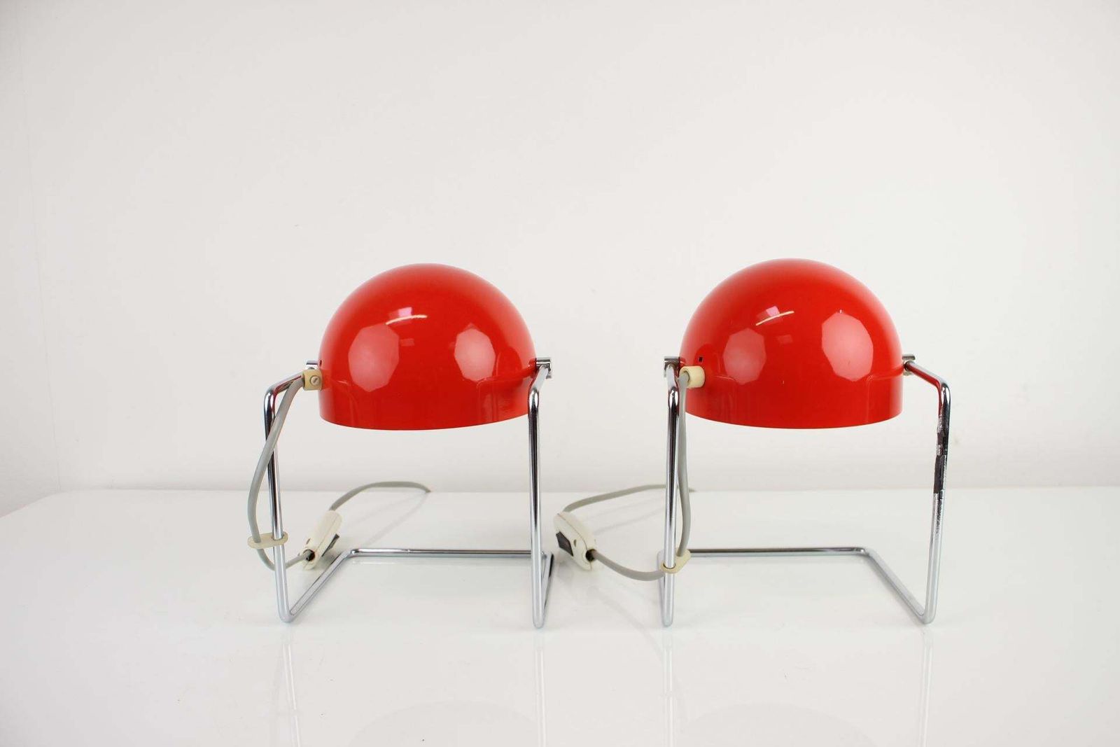 Mid Century Rare Table Lamps Designed By Josef Hurka For Napako, 1960's photo vinterior