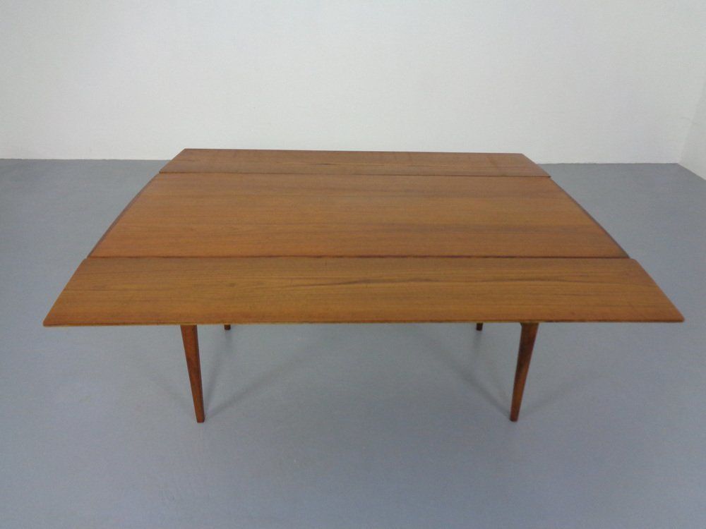 Teak Dining Or Coffee Table, Denmark, 1960s photo Furniture