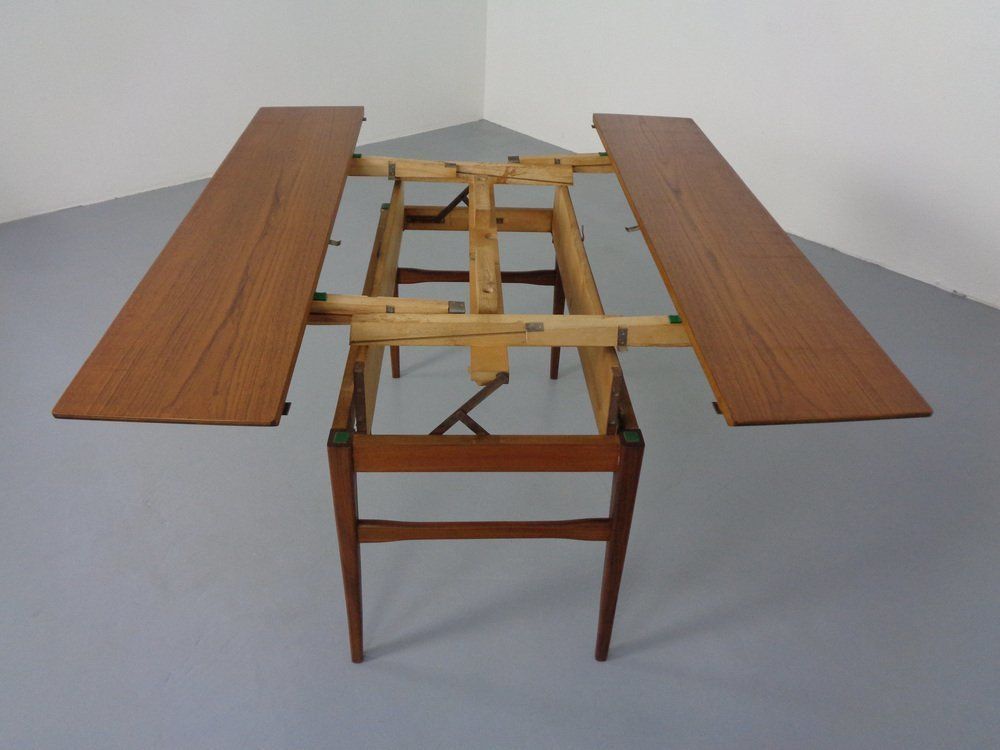 Teak Dining Or Coffee Table, Denmark, 1960s photo vintage