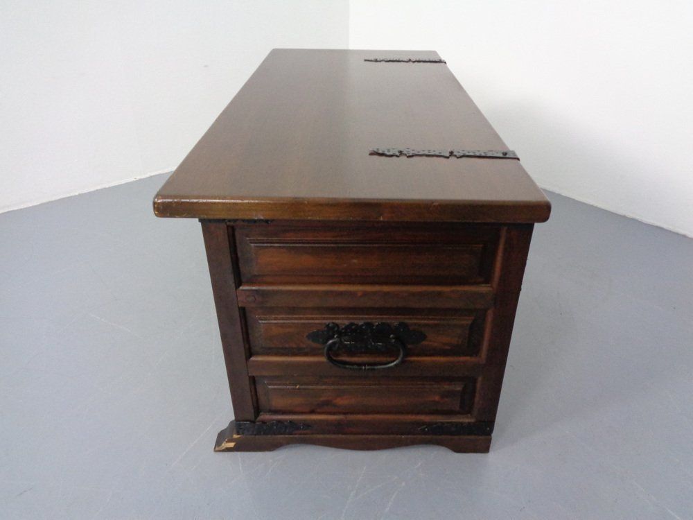 photo furniture Spanish Chest & 2 Chests Of Drawers, 1960s, Set Of 3