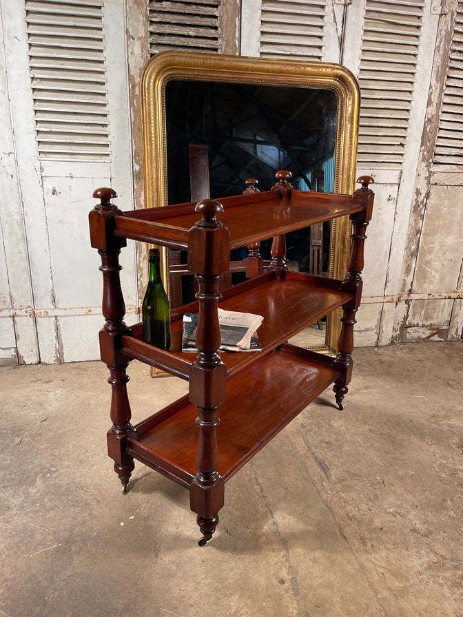 Antique Mahogany Early Victorian Server/Bookcase/Buffet Fabulous Quality Circa 1850