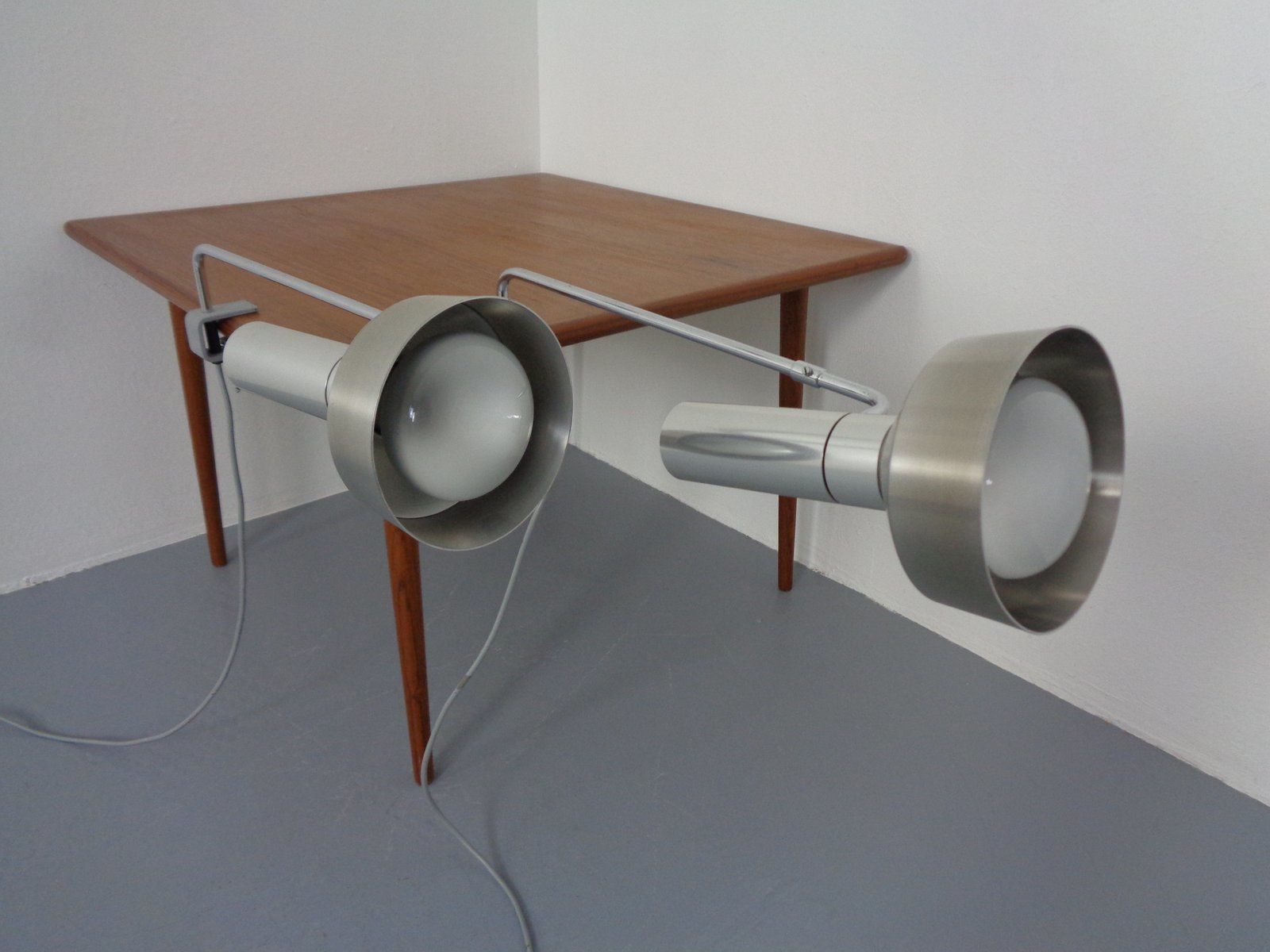 photo for sale Swiss Desk Clip Lamp By Rico & Rosemarie Baltensweiler Minilux, 1960s