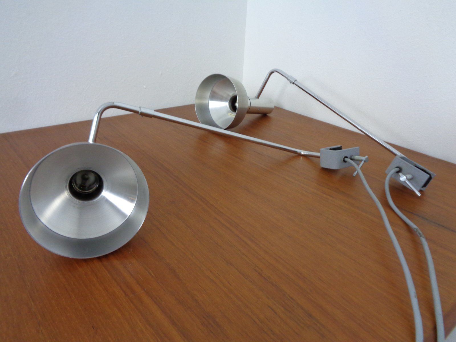 876.0 Swiss Desk Clip Lamp By Rico & Rosemarie Baltensweiler Minilux, 1960s photo