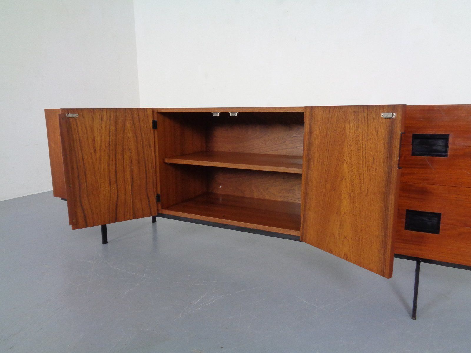 photo vintage Japanese Series Teak Sideboard From Cees Braakman For Pastoe, 1950s