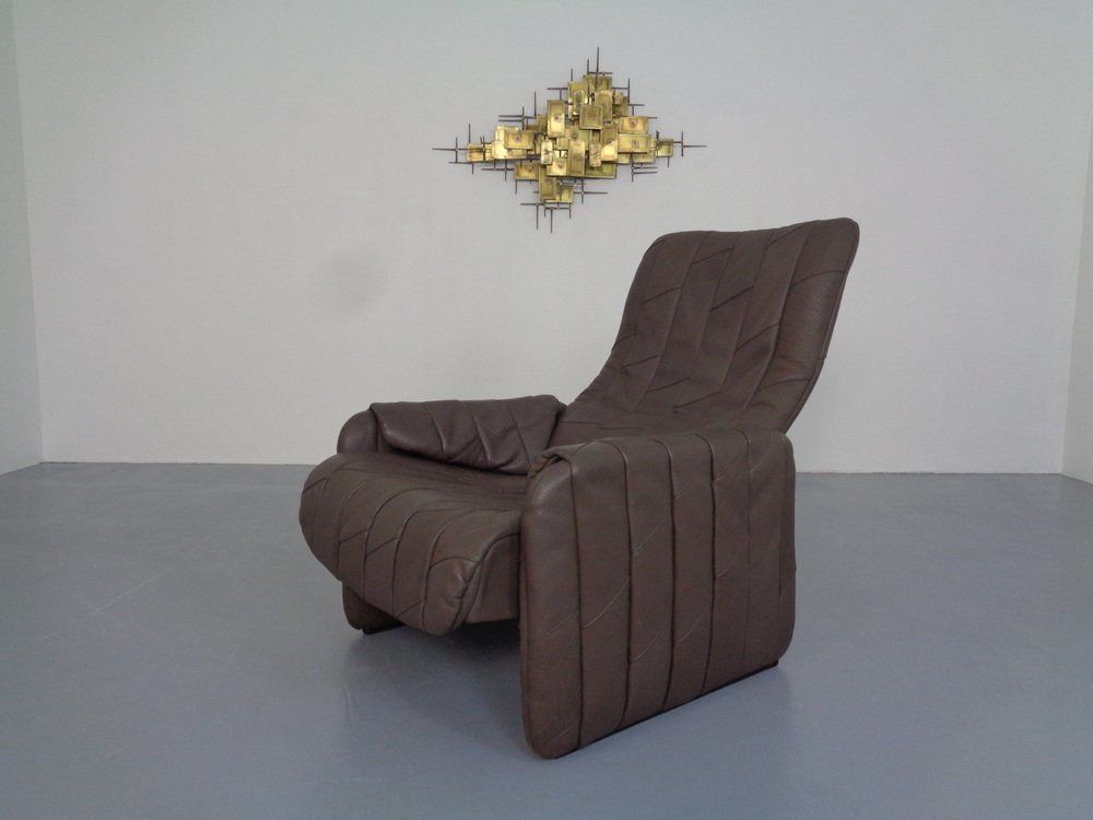Ds 50 Patchwork Buffalo Leather Easy Chair From De Sede, 1970s photo vintage