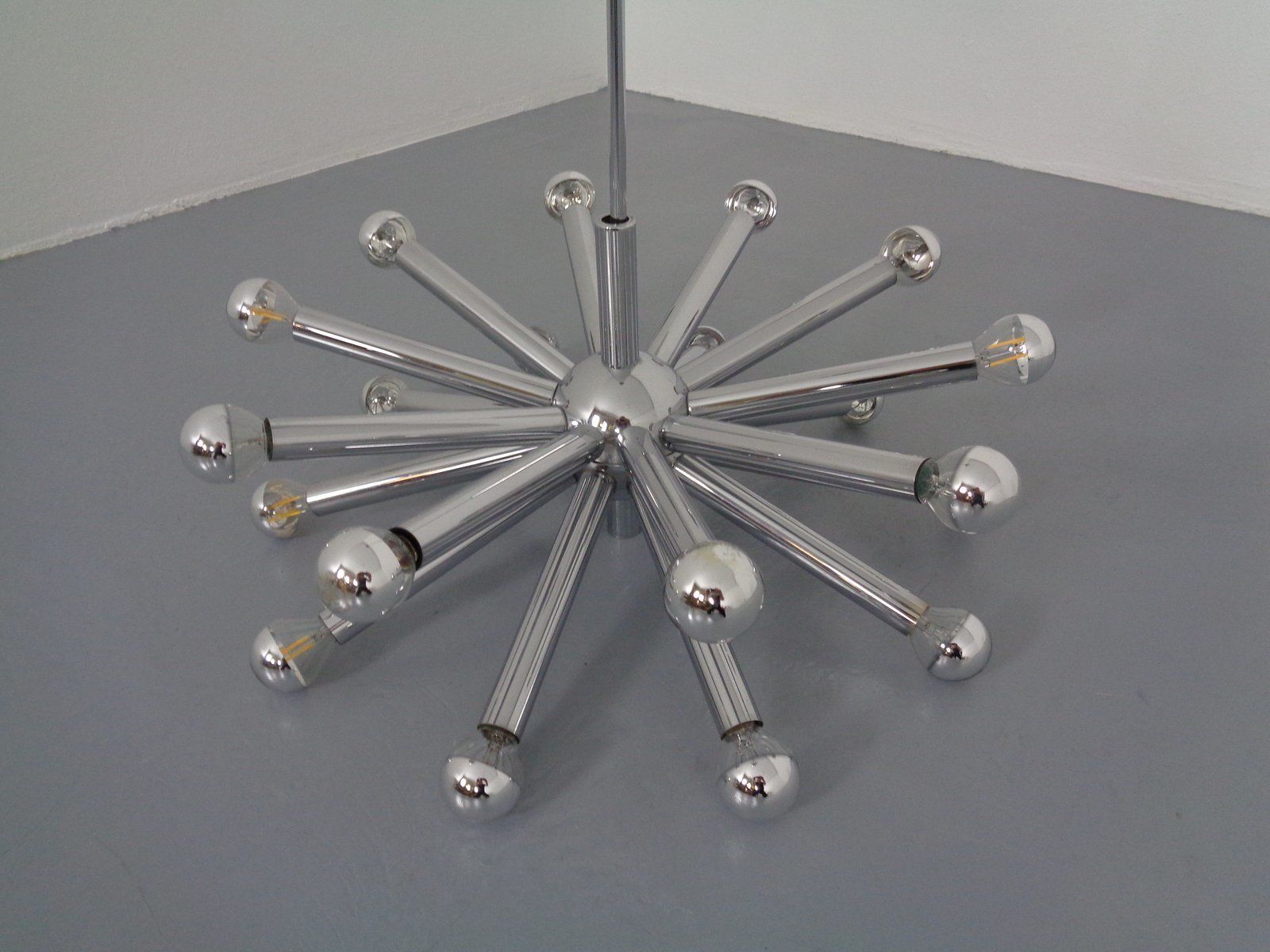 Large Italian Sputnik Chandelier By Gaetano Sciolari For Sciolari, 1960s photo buy