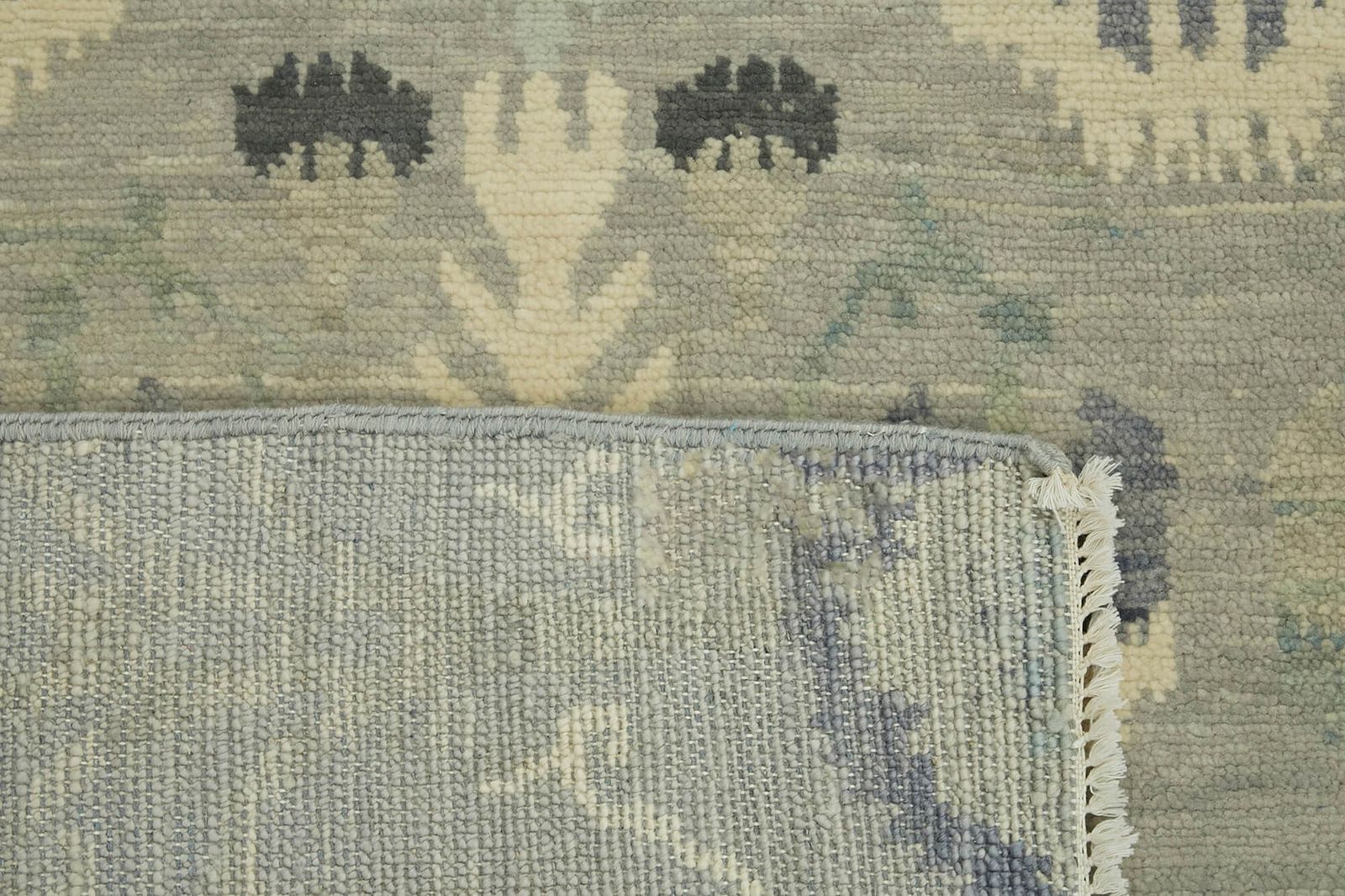 Grey Oriental Oushak Rug 273 X 361 Cm photo buy