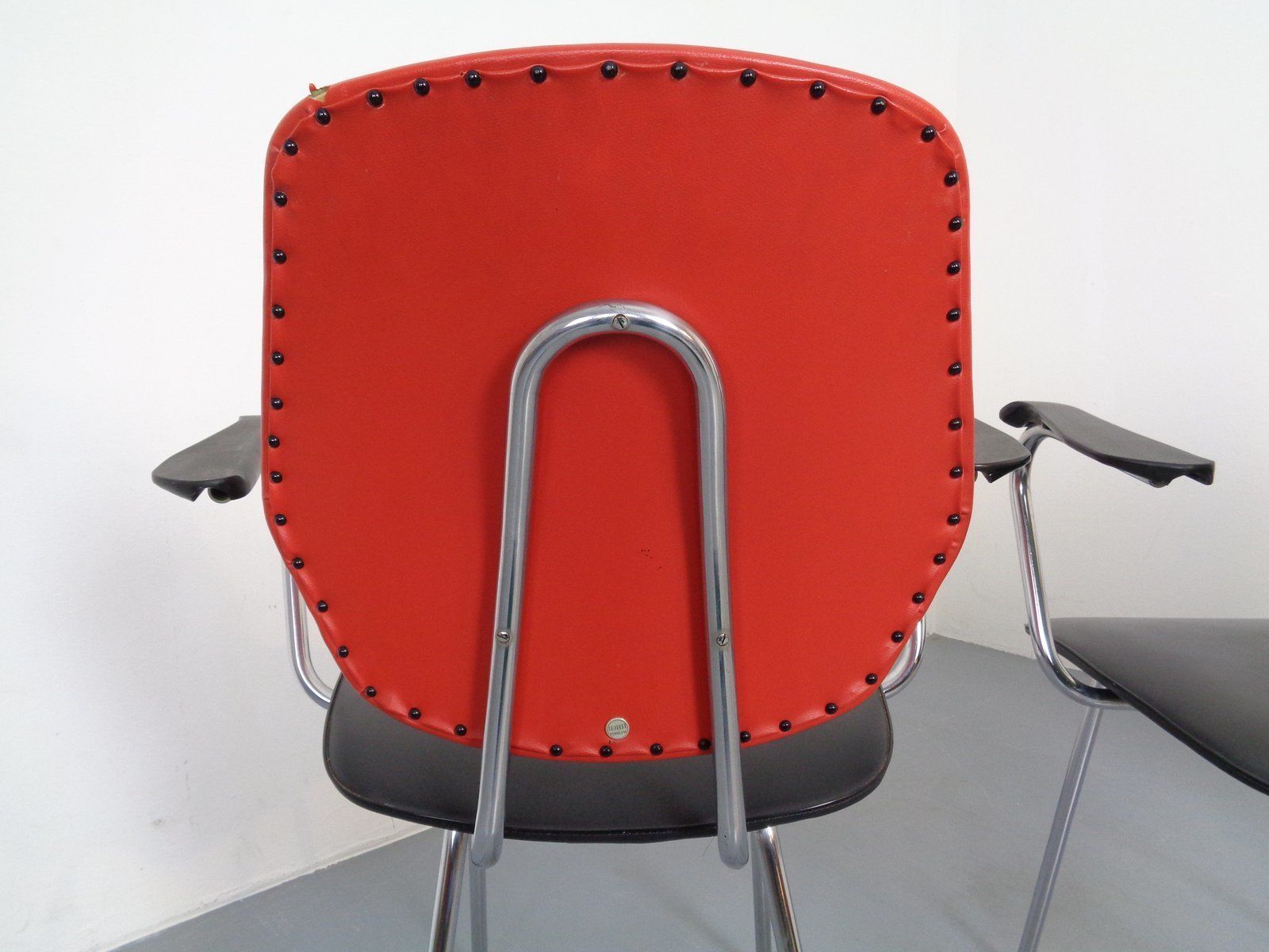 Furniture Mid Century Armchairs From Drabert, 1960s, Set Of 3 photo