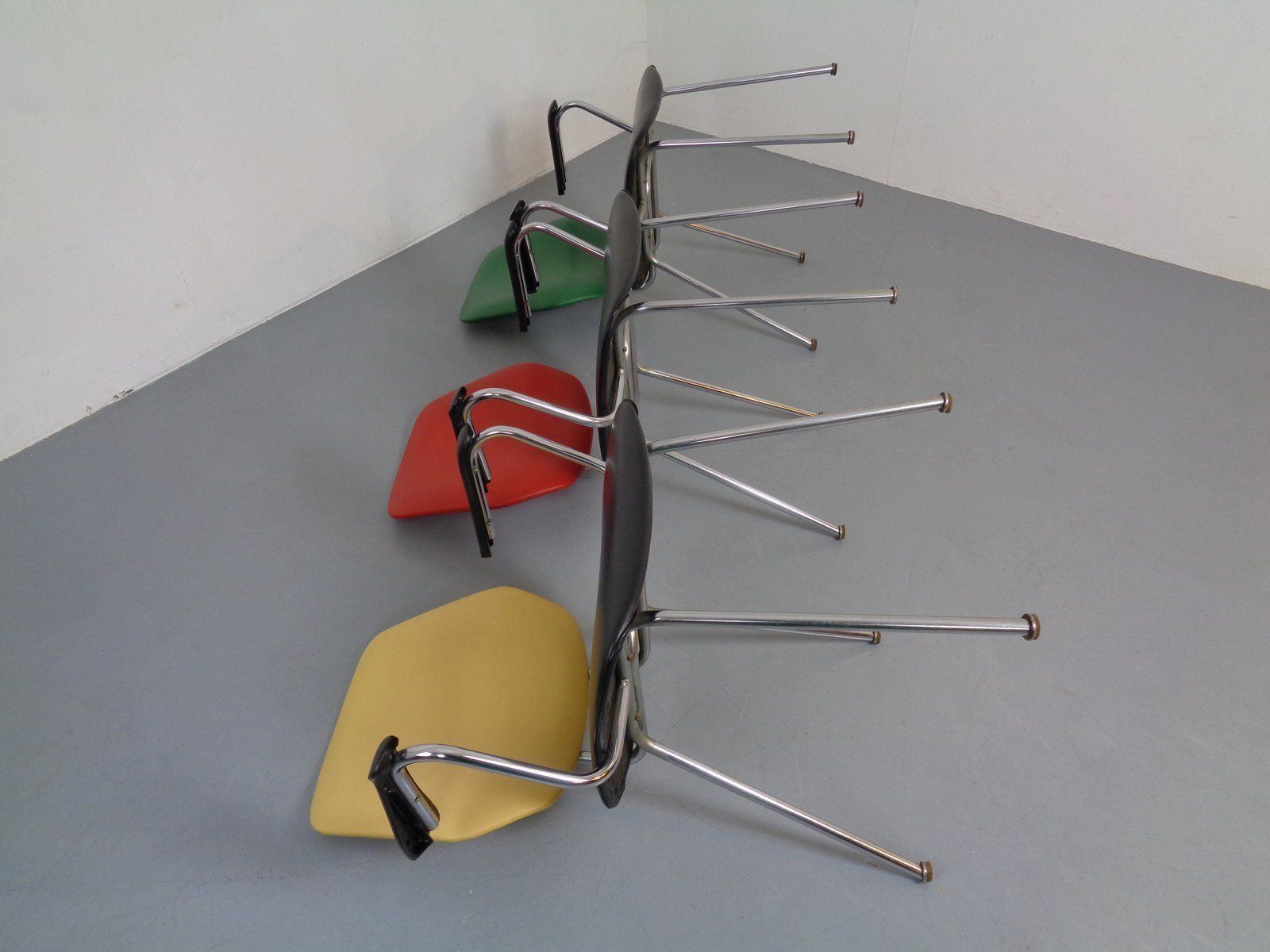 photo buy Mid Century Armchairs From Drabert, 1960s, Set Of 3