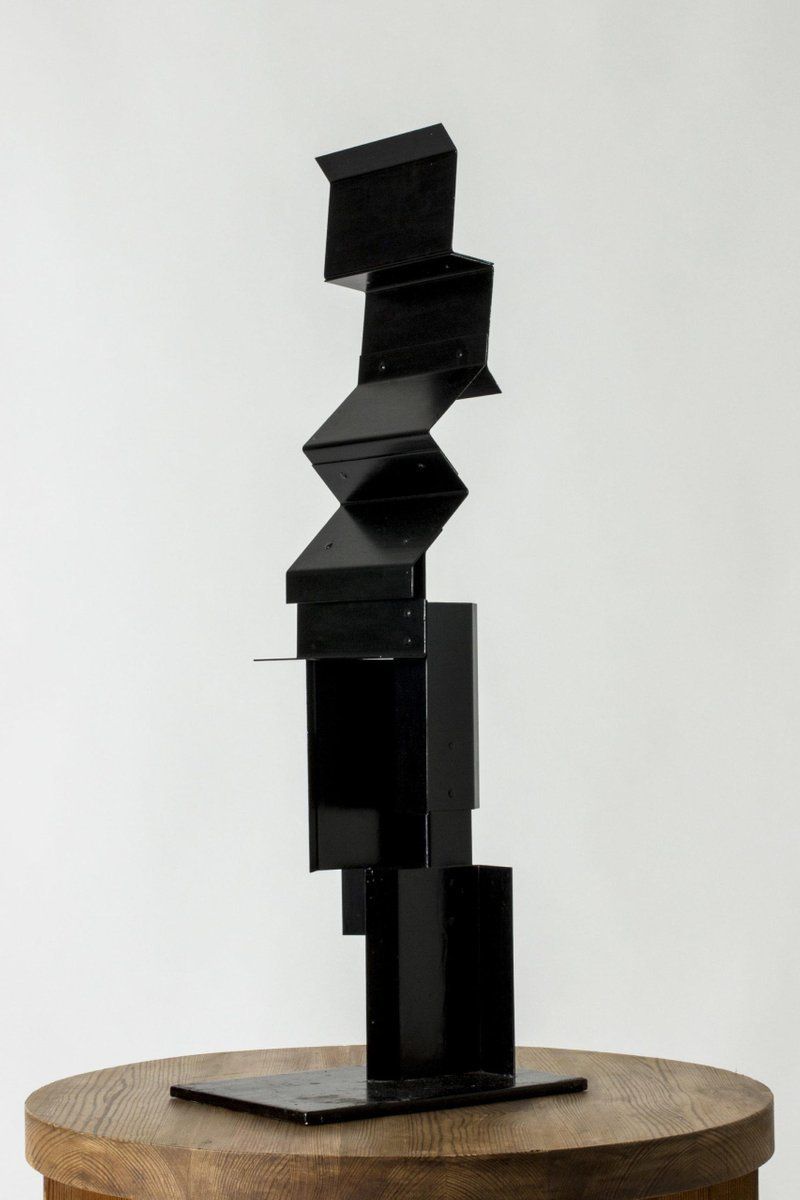 Lars Erik Falk, Sculpture P16, 1969, Lacquered Metal photo Art