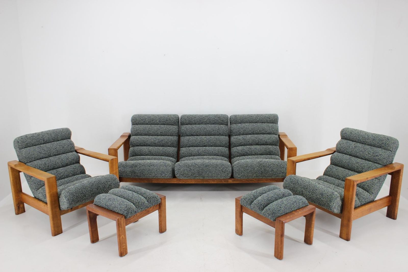 1960s Rare Living Room Oak Set ,Finland photo for sale