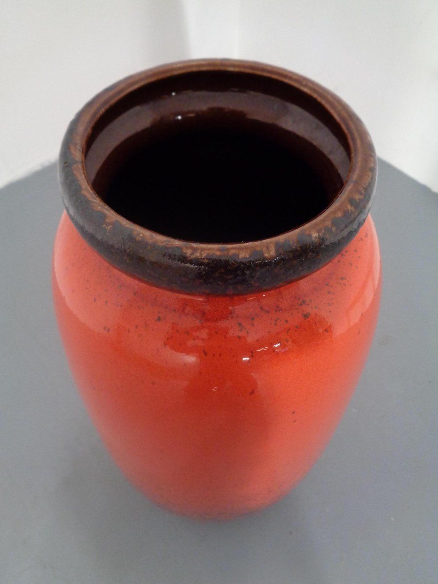 Large Glazed Ceramic Nr. 284 53 Vase From Scheurich 1970s photo buy