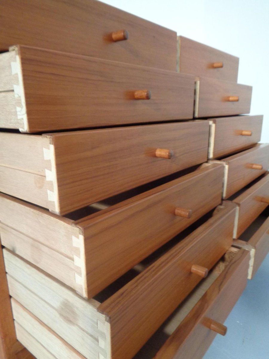 photo vinterior Danish Teak Chest Of Drawers 1960s