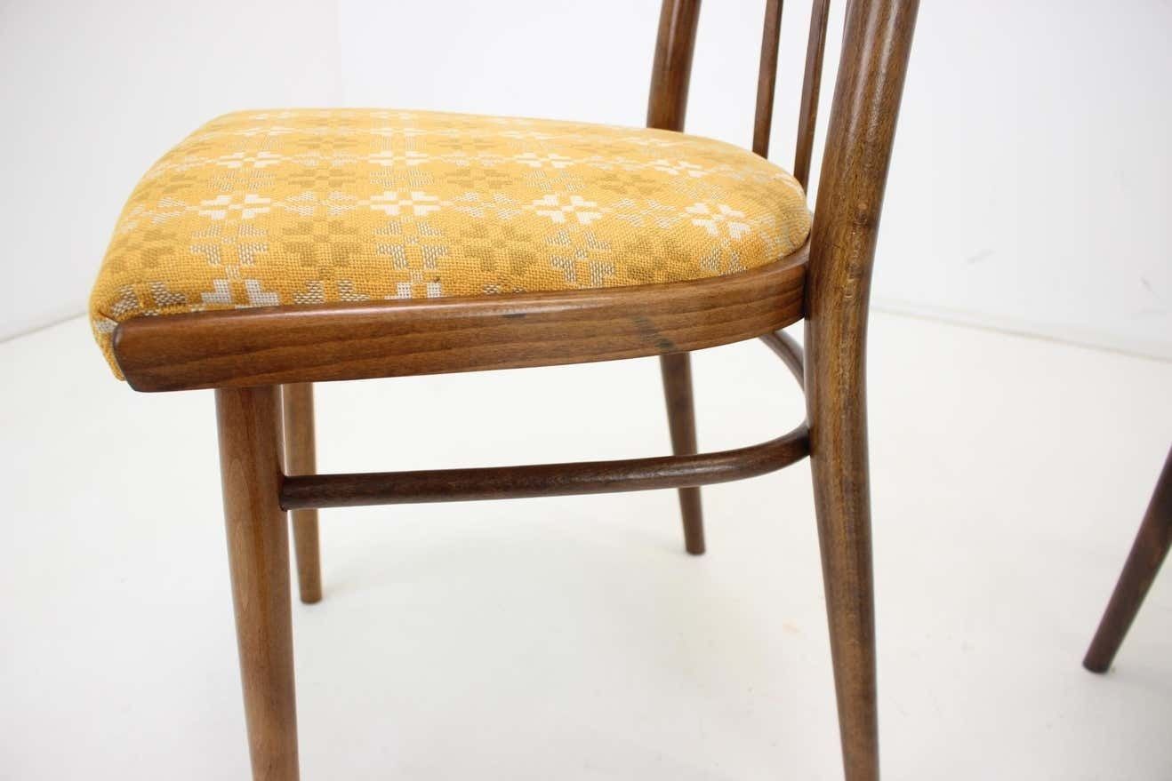 649.0 1970s Set Of Four Dining Chairs By Jitona, Czechoslovakia photo