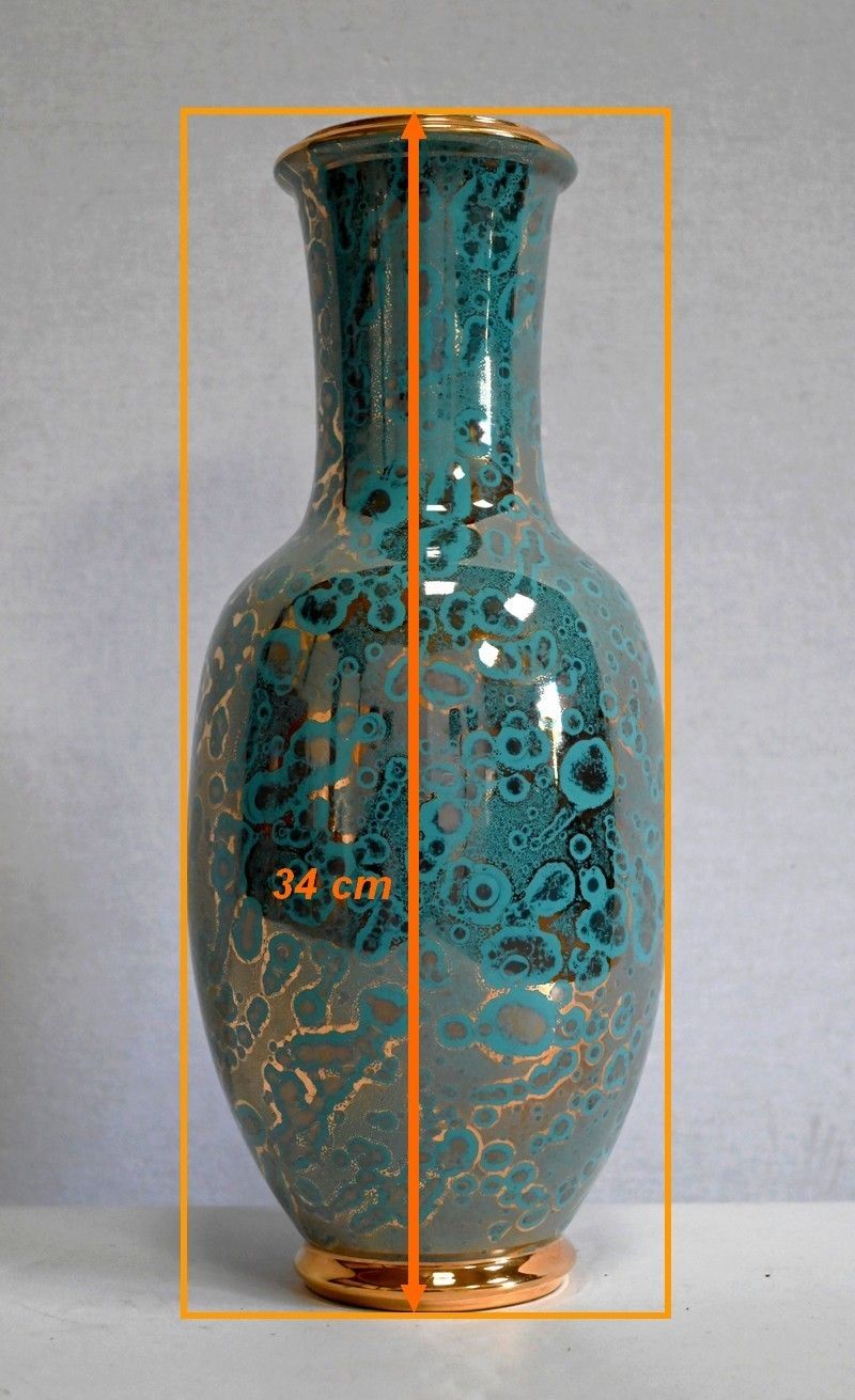 photo buy Vase From The Ceramic Workshops “Mf Sèvres” – 1940