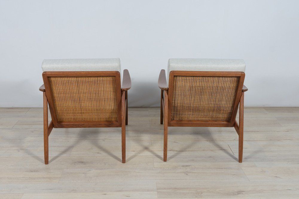 USA 247 Lounge Chairs By Folke Ohlsson For Dux, 1960s, Set Of 2 photo furniture