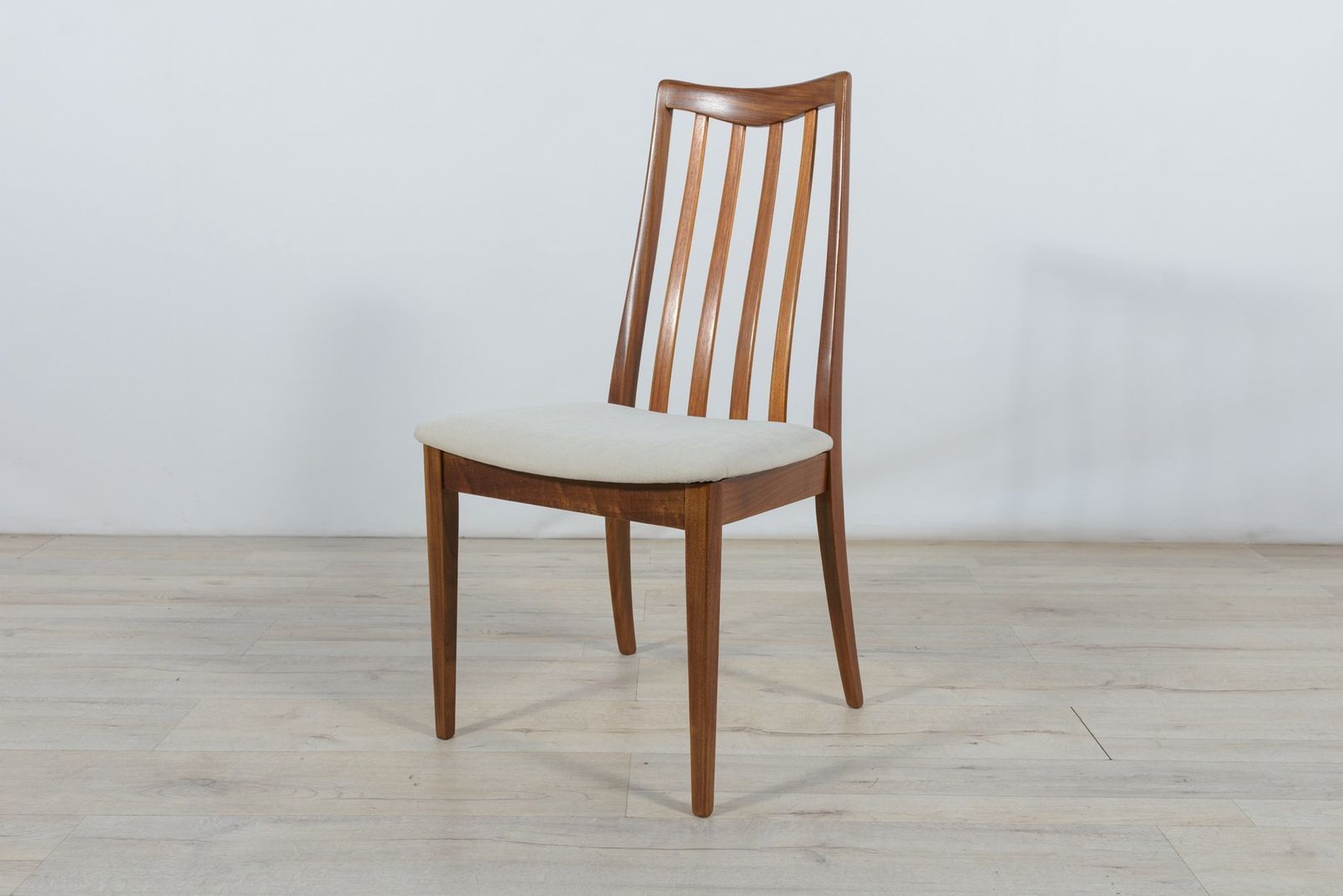 photo for sale Mid Century Teak Dining Chairs By Leslie Dandy For G Plan, 1960s, Set Of 4