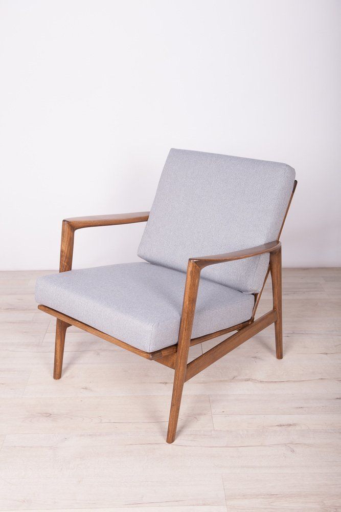 photo furniture Model 300 139 Armchairs From Swarzędz Factory, 1960s, Set Of 2