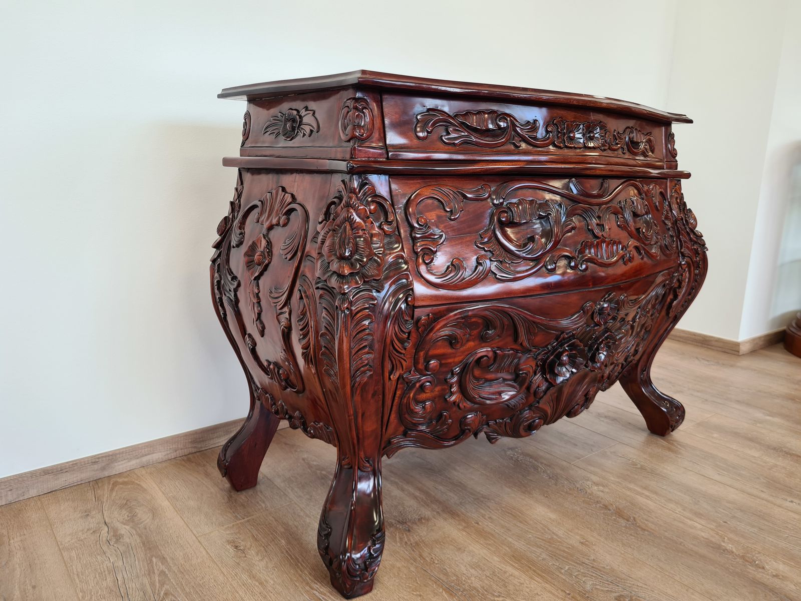 Beautiful Baroque Chest Of Drawers photo vintage