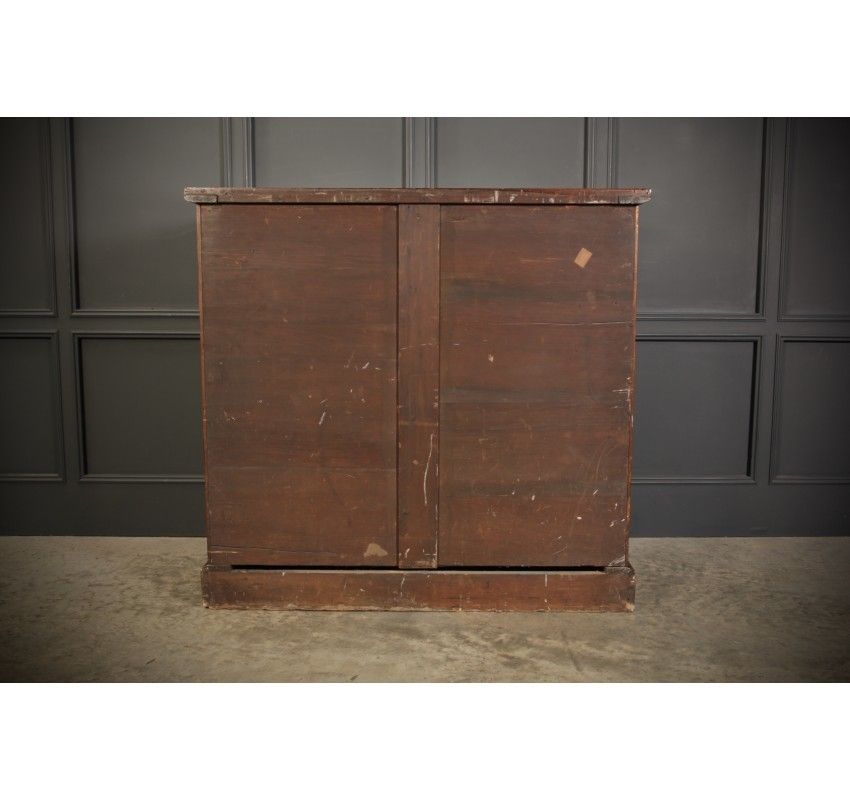 photo furniture Victorian Burr Oak Chest Of Drawers