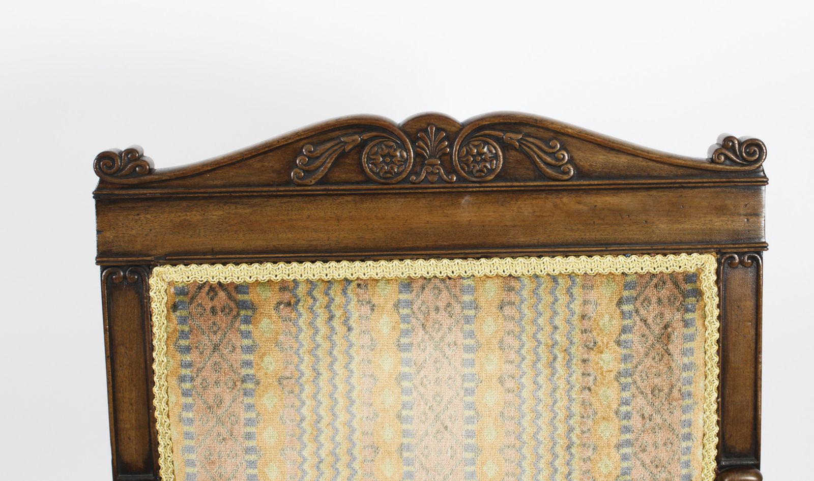 photo vinterior Antique Pair French Empire Armchair Fauteuils C.1880 19th C