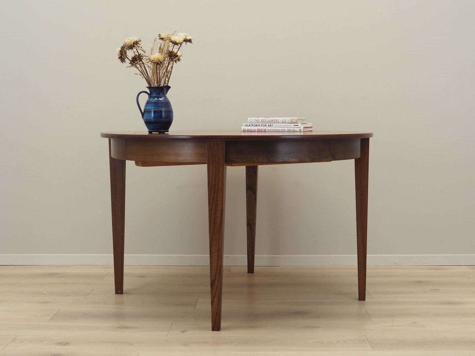 Round Vintage Table, Danish Design, 1970s, Production: Denmark photo for sale