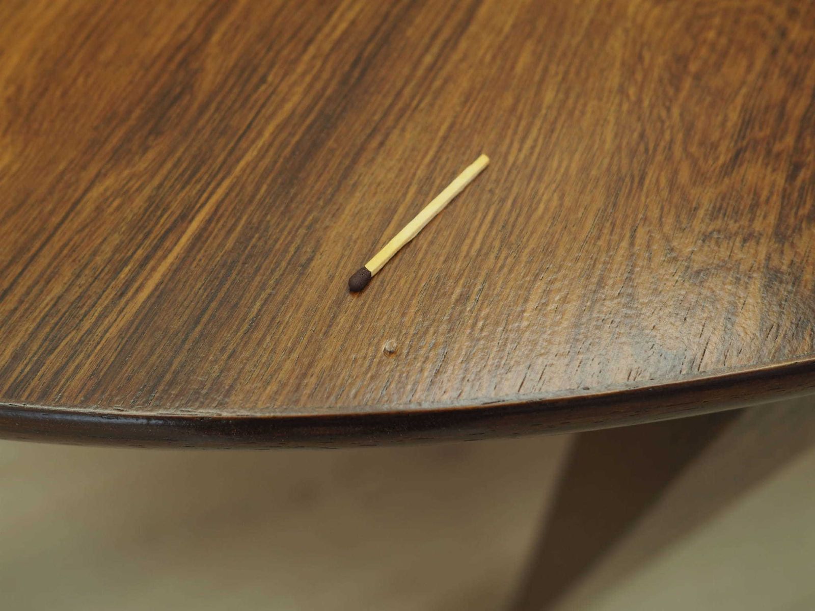 photo furniture Round Vintage Table, Danish Design, 1970s, Production: Denmark