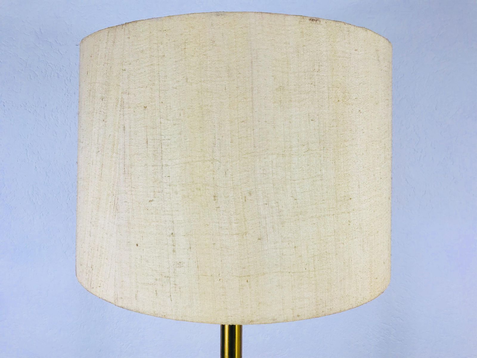 Cosack Midcentury Brass And Cloth Floor Lamp, 1960s, Germany photo furniture
