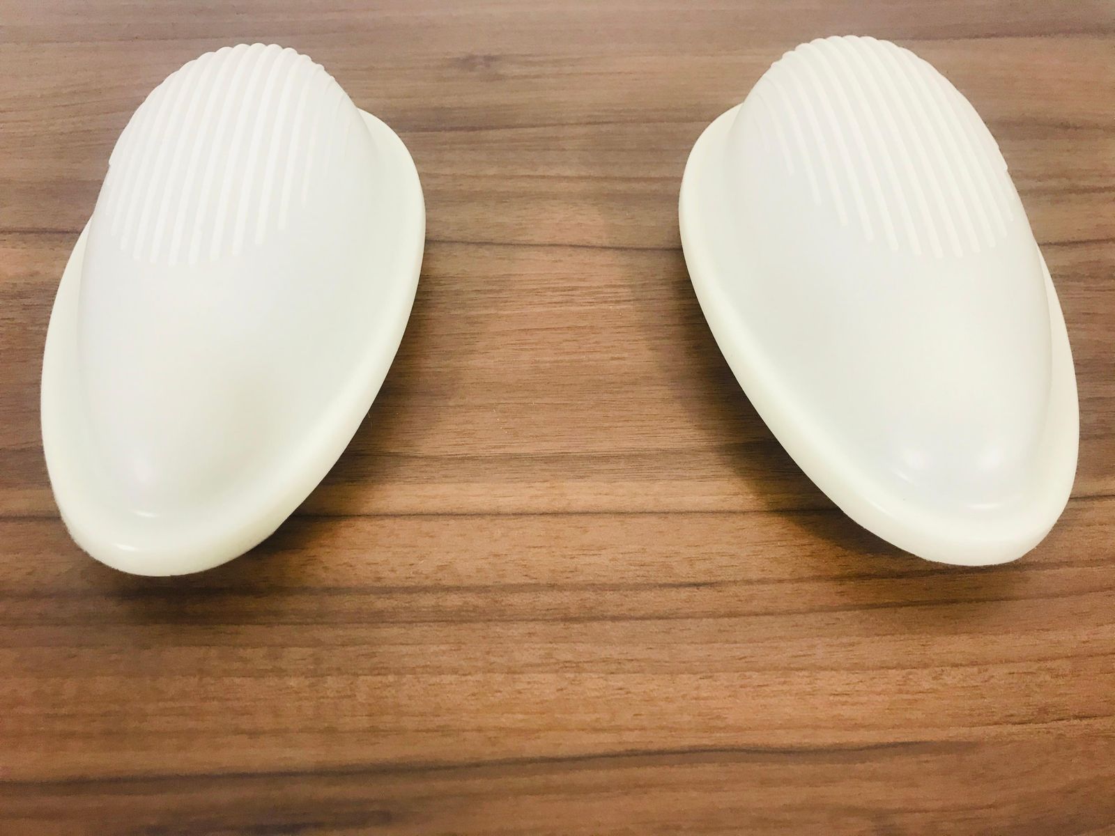 Pair Of White‚ Drop 1’ Wall Lamps By Marc Sadler For Arteluce, Italy, 1993 photo for sale