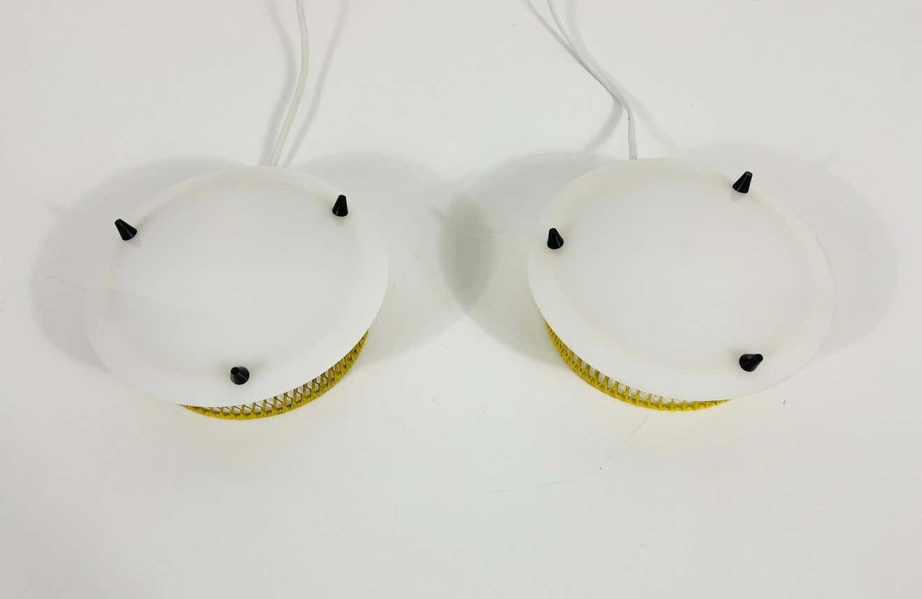 Beautiful Mid Century Modern Pair Of Sputnik Wall Lamps, 1960s, Germany photo 389.0