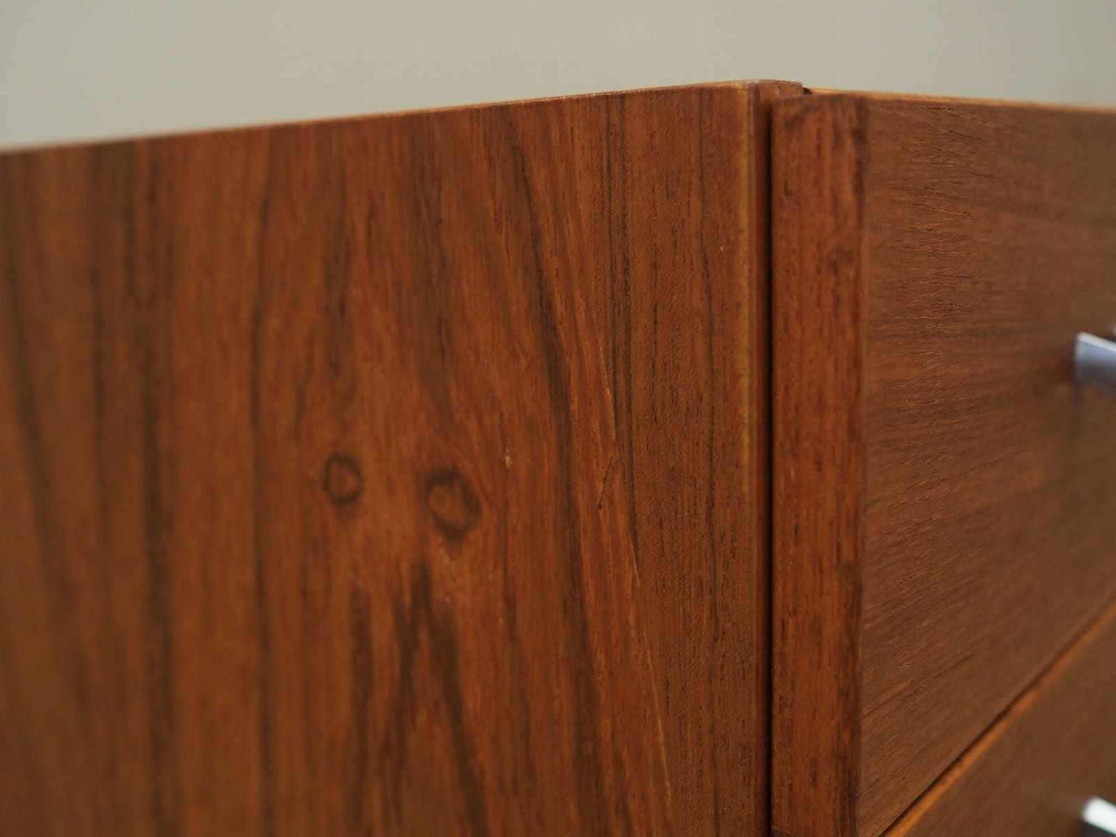 Teak Chest Of Drawers, Scandinavian Design, 1970s, Manufacture: æjm Møbler photo vintage