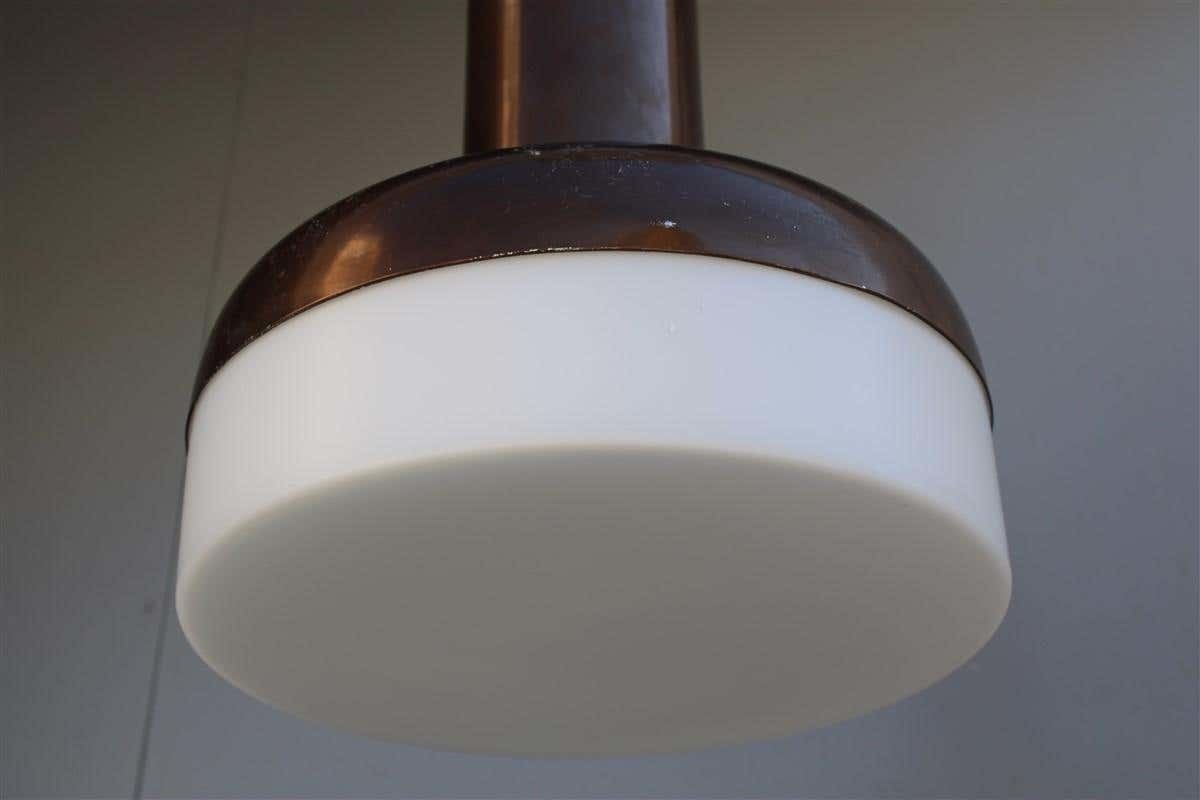 Round Chndelier Mid Century Italian Design Arteluce Style, 1950s photo 1611.0