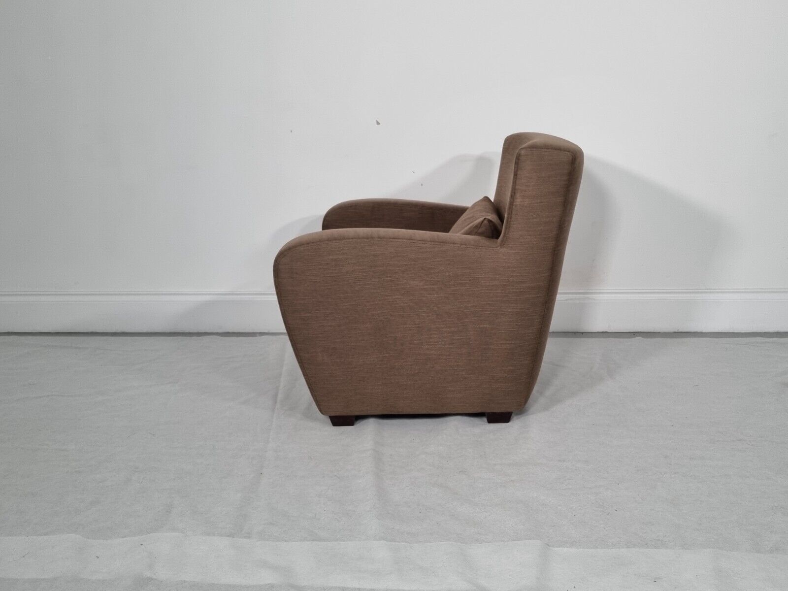 Ligne Roset Lounge Chair In Flecked Weave In Tobacco photo 1020.0