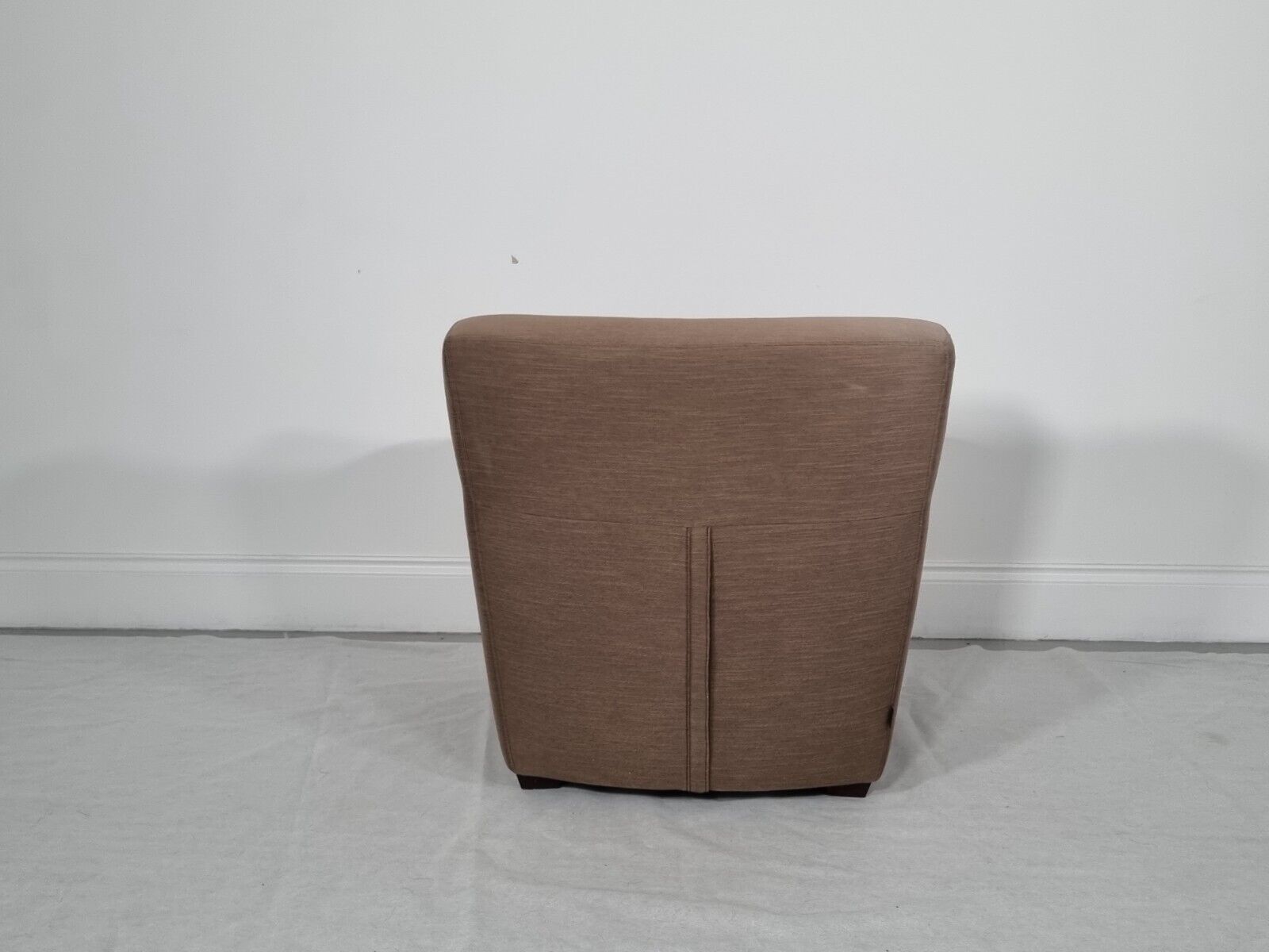 Ligne Roset Lounge Chair In Flecked Weave In Tobacco photo buy