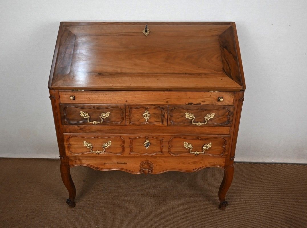 Scriban Chest Of Drawers In Walnut, Louis XV Period   Late 18th Century photo furniture