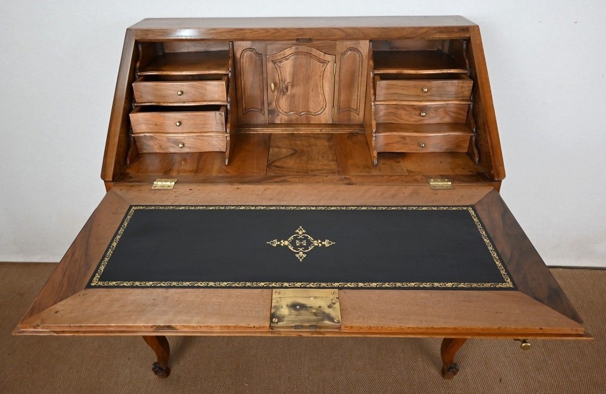 photo buy Scriban Chest Of Drawers In Walnut, Louis XV Period   Late 18th Century