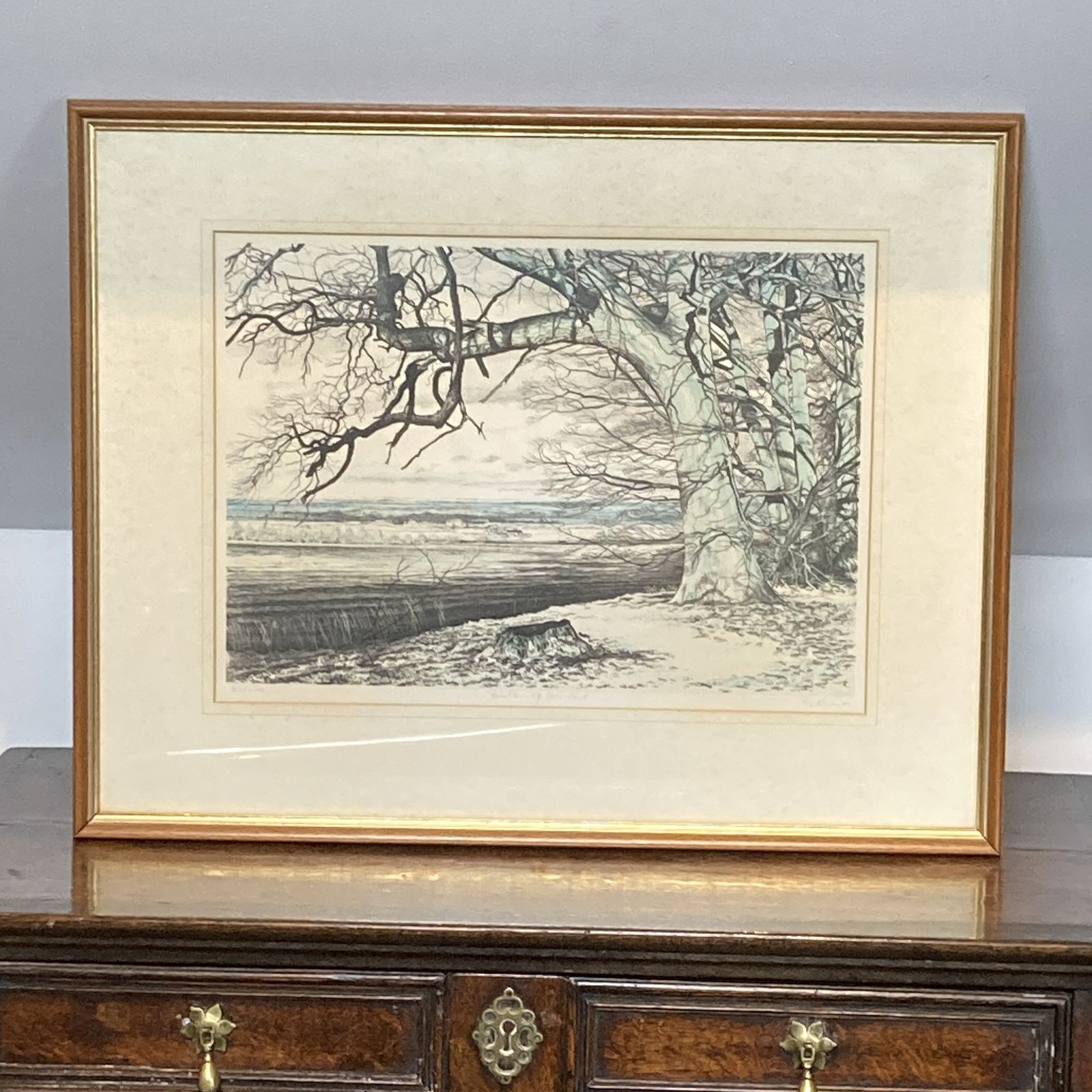 Badbury Hill Fort By George Guest, Circa 1960's