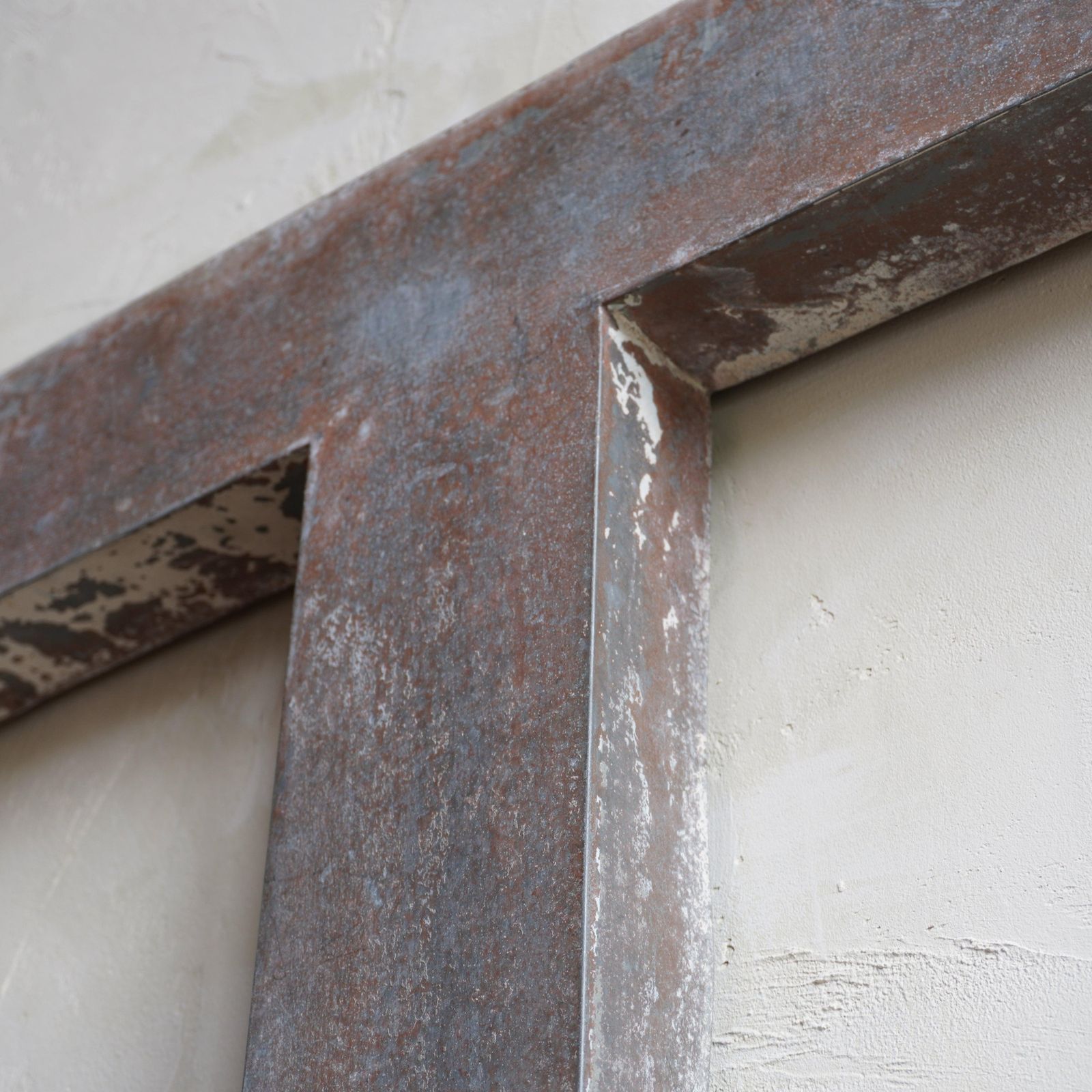 photo buy Distressed Metal Letters, Art, Mid 20th Century