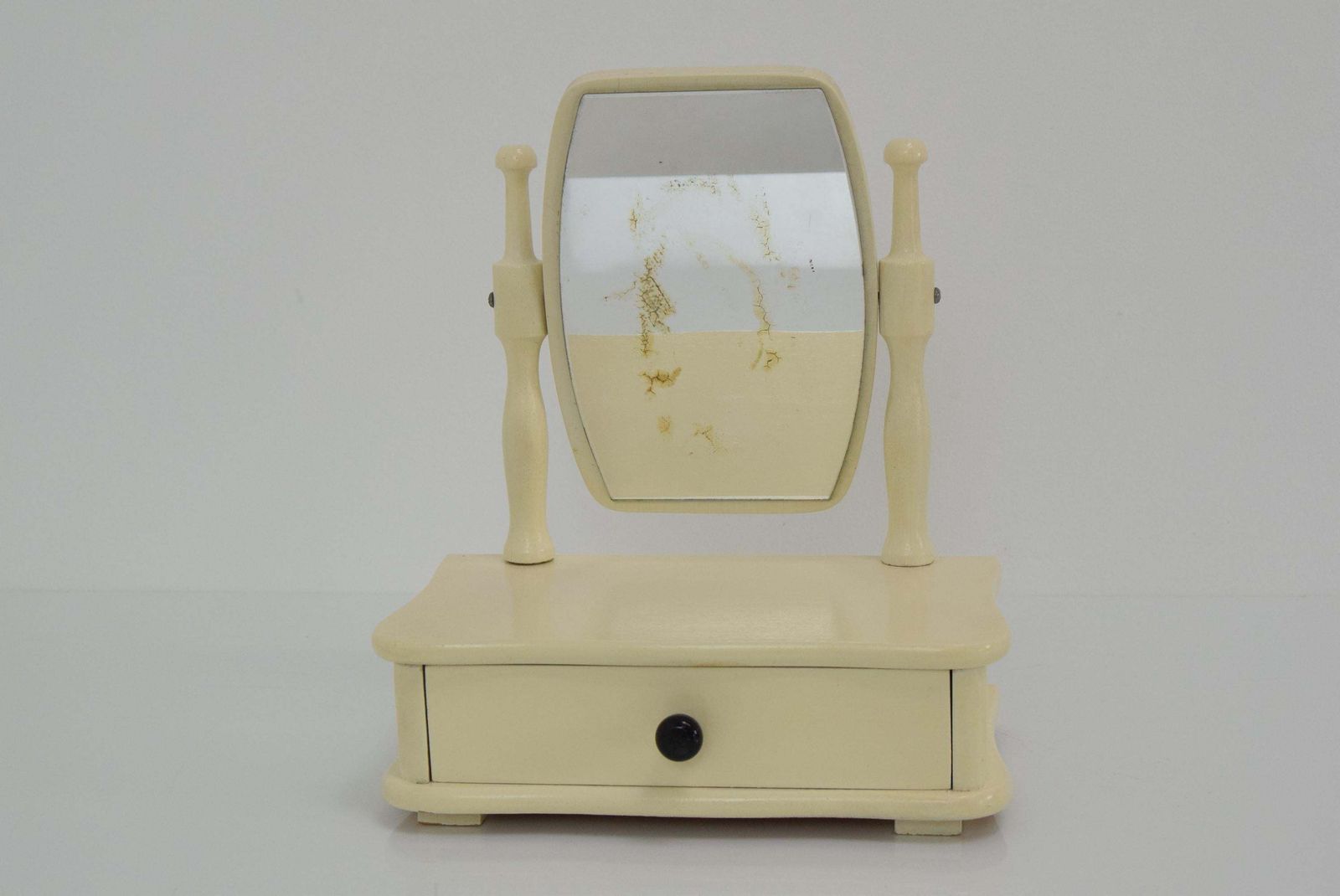 Mid Century Children's Toilet Cabinet With Mirror,1970's. photo Home Decor