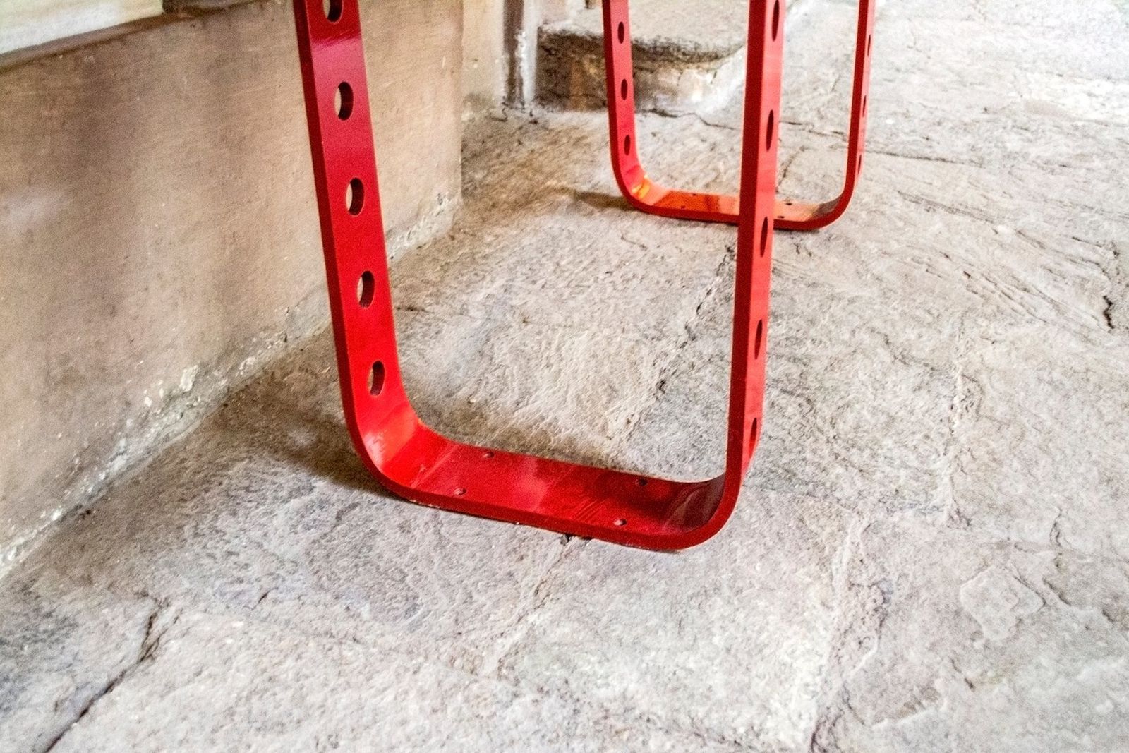 Alfa Romeo Painted Bench, Italy, Early 21st Century photo 1096.16