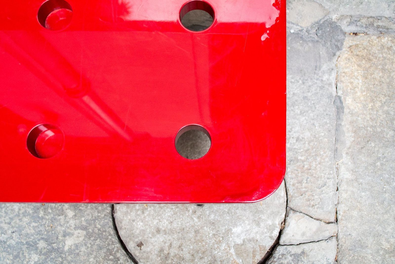 Alfa Romeo Painted Bench, Italy, Early 21st Century photo buy
