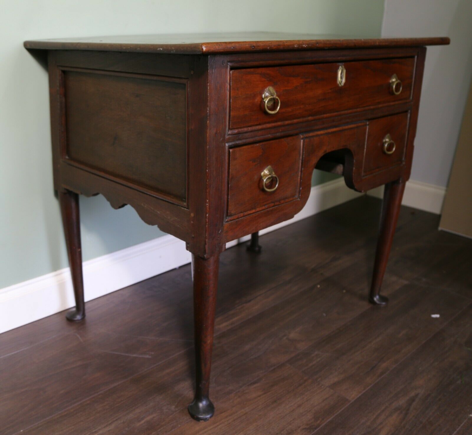 18th Century Oak Low Boy / Side Table photo for sale