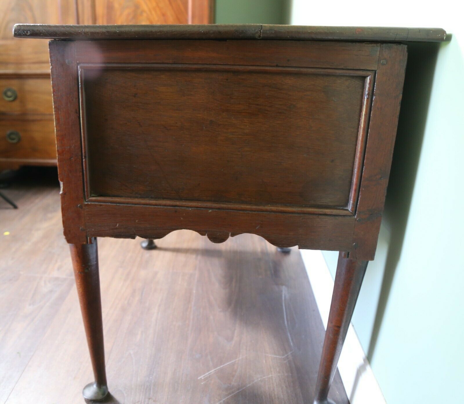 18th Century Oak Low Boy / Side Table photo Furniture