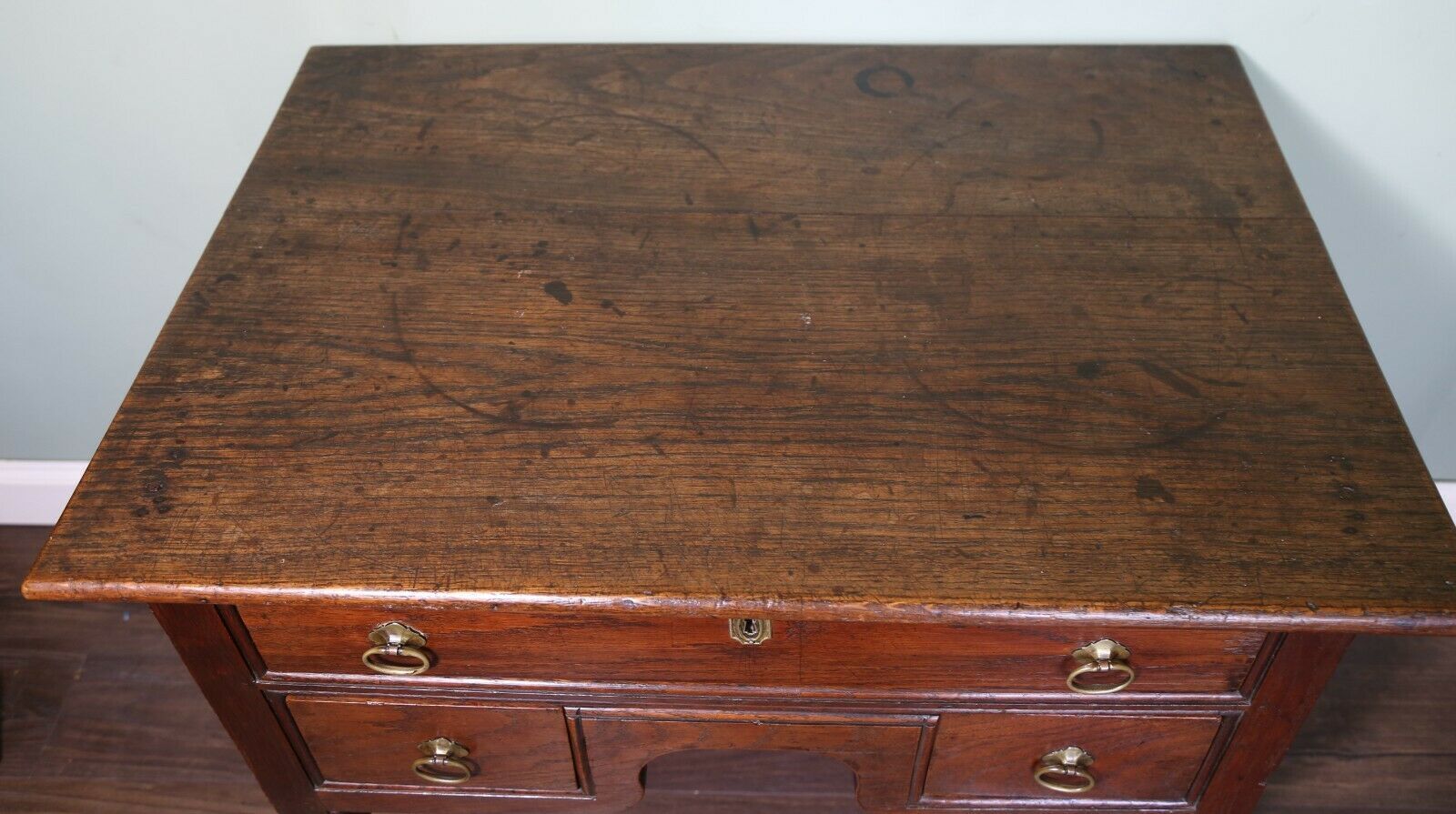 18th Century Oak Low Boy / Side Table photo vinterior