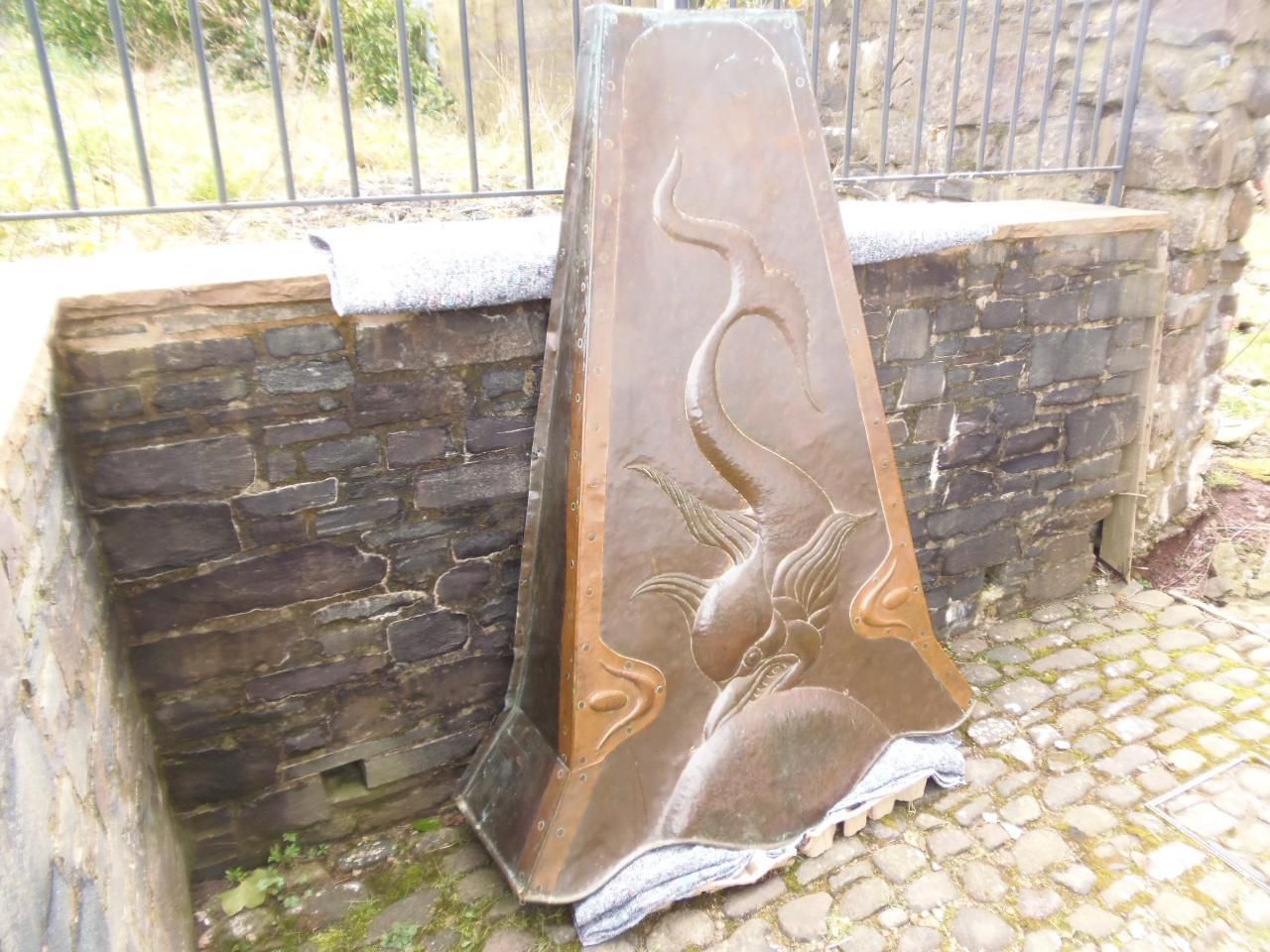 Copper Arts And Crafts  Fire Hood. .Newlyn/Pearson Style . photo Home Fixtures