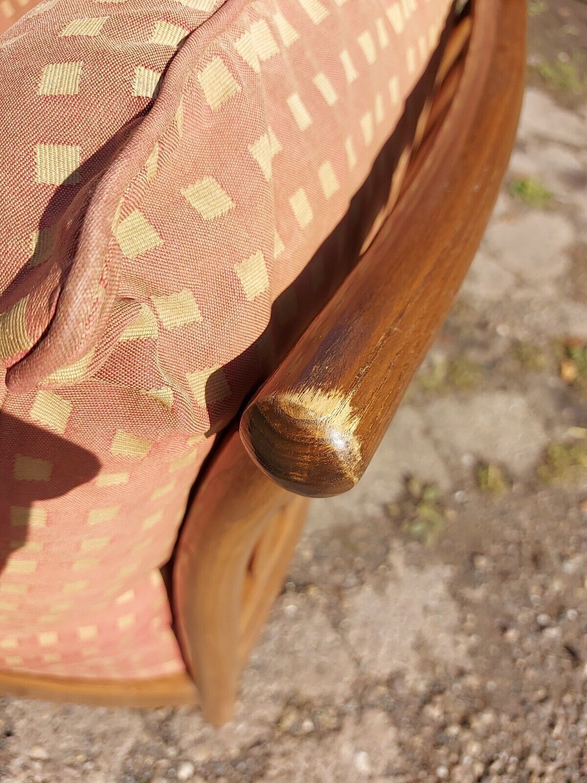 photo furniture Ercol Renaissance High Spindle Back Armchair 2002 Medium Wood Tone