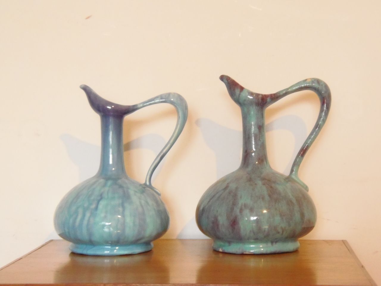 Christopher Dresser Style Vases Unique Shape photo for sale