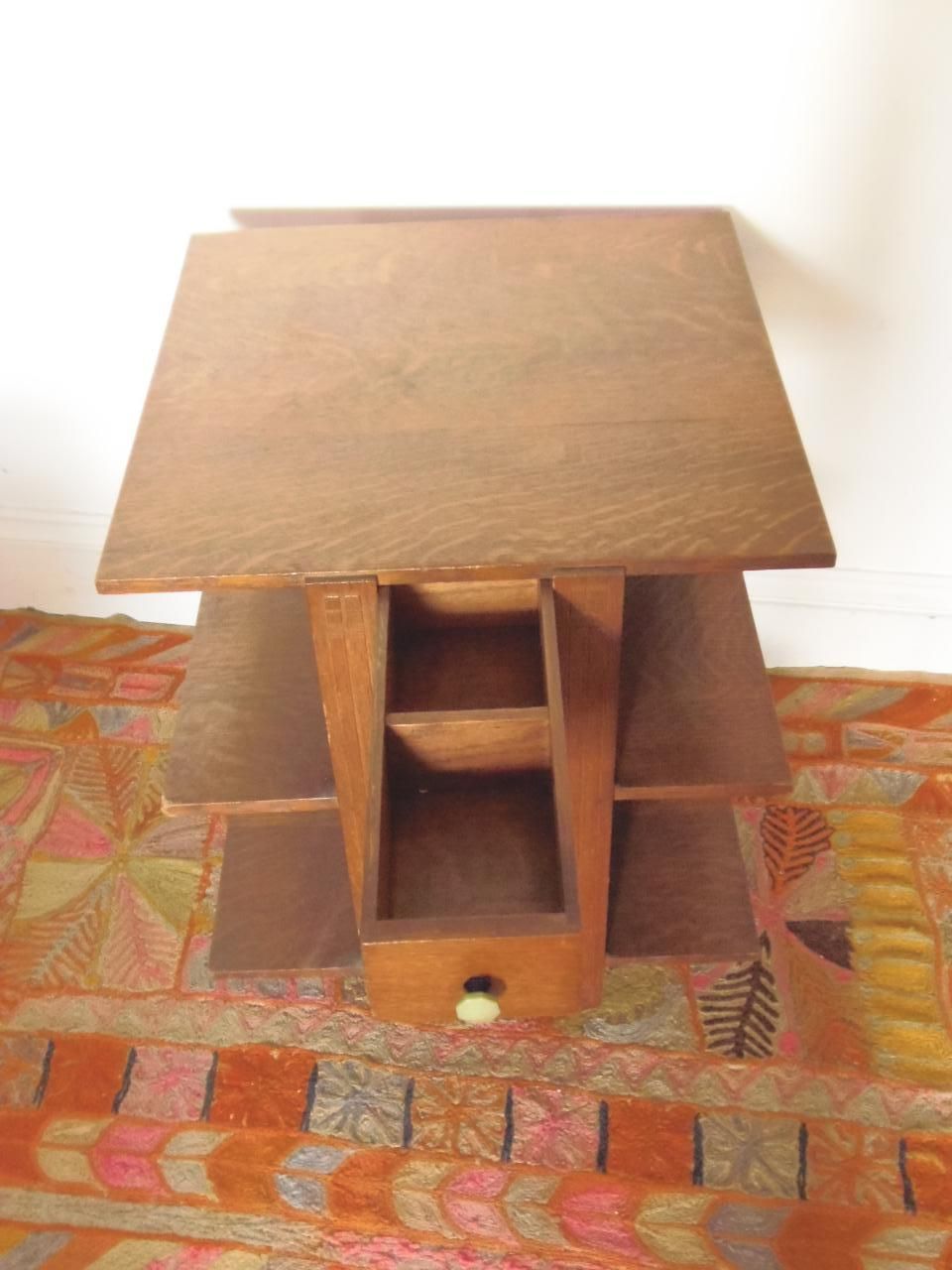 A Pair Of Heals Geometric Oak Tables, 1930s . photo buy