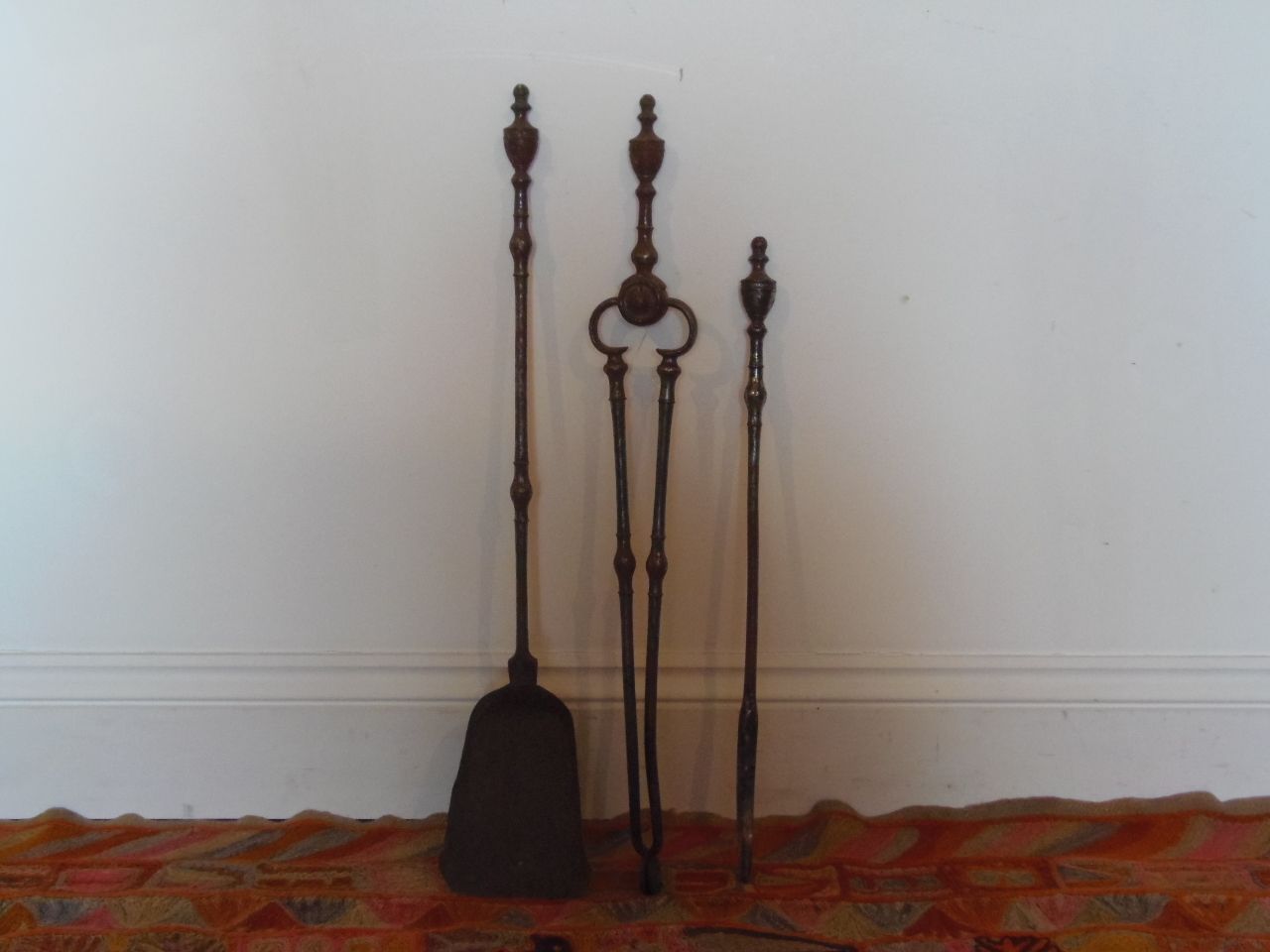 Georgian Steel Fire Irons, 18th Century And Earlier photo buy