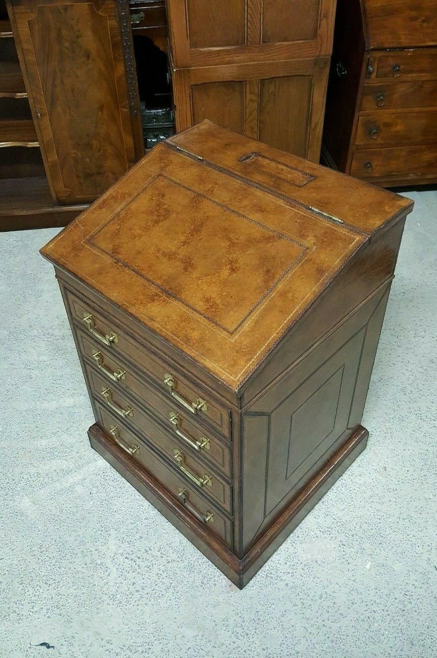 Maitland Smith Leather Davenport Desk photo Furniture